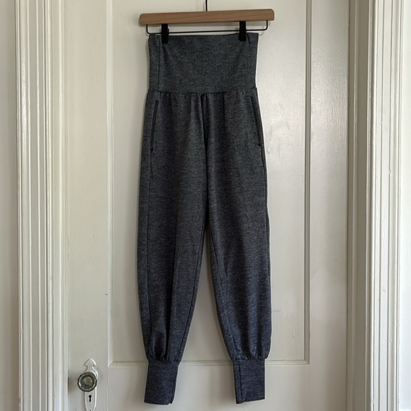 aerie Pants - Aerie Gray Foldover Jogger Harem Lounge Pants XXS